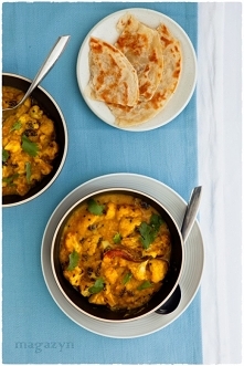 Curry z kalafiorem i soczewicą