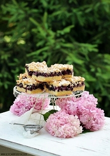 Kruche ciasto z jagodami i ...