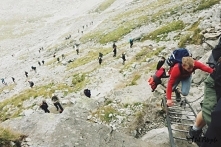 Szlak na Rysy po słowackiej stronie