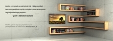 Cellaio - wytrzymałe na obciążenia półki na książki.