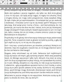 Strona z mojej książki, w trakcie pracy nad korektą :) Tony wiadomości o depresji, zaburzeniach odżywiania, borderline i toksycznych relacjach. Wszystko na bazie mojej własnej h...
