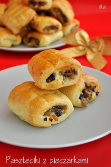 Paszteciki z pieczarkami