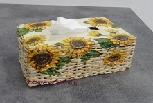 chustecznik papierowej wikliny