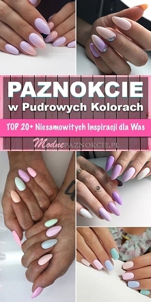 Paznokcie w Pudrowych Kolorach – TOP 20+ Niesamowitych Inspiracji dla Was