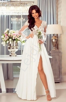 Modna suknia ślubna która s...