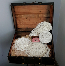 Stare pudło/skrzynka z wsad...