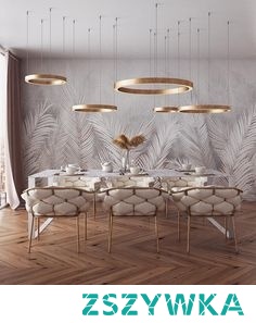 deco salle a manger dore