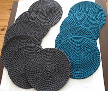 W wolnej chwili kilka serwetek ze sznurka.