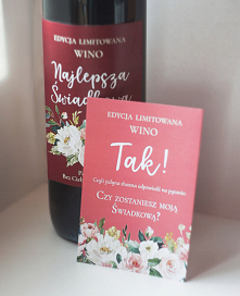 Prośba o świadkowanie jako ...