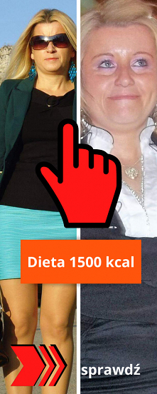 Liczby mówią same za siebie... 1500 kalorii w diecie Sylwii z metamorfozy i 13 kg mniej 

Kliknij w zdjęcie i sprawdź