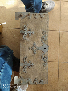 Skrzynia przed renowacją