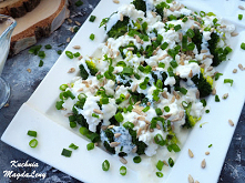 Brokuły z serkiem wiejskim