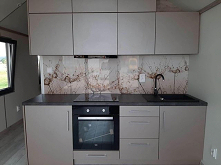 Panel MDF R 32, alternatywa dla szkła oraz glazury. Panele z nadrukiem cyfrowym.