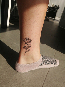 #tatoogirl #tatoo #rose