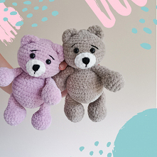 Moje ostatnie pluszowe misie ❤️ @nessing_handmade #diy #zrobtosam #dladziewczynki #prezentdladziecka #prezentnachrzest #malybiznes #prezentnagwiazdke #prezentnaświęta