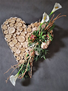 Serce na wszystkich świętych od totaldeco.pl