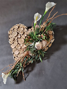 Oryginalne serce na wszystkich świętych od totaldeco.pl