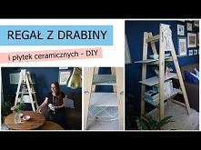 Regał z drabiny i płytek ceramicznych | #DIY 43 | HAART #regał