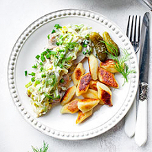 POLĘDWICZKI W SOSIE POROWYM