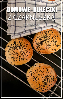 #Domowe #Bułeczki z Czarnuszką
