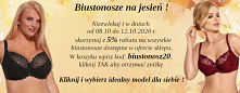 Biustonosz z rabatem od diores.pl.
Wejdź na stronę, kup i w koszyku wpisz kod: biustonosz20 a otrzymasz 5% zniżki
oferta ważna do 12.10.2020 r.