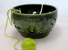 miska na włóczkę, yarn bowl, szydełkowanie, robótki ręczne, ceramika, garncarstwo