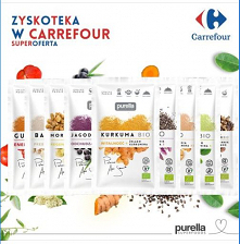 Zyskoteka z superfoods w sklepach sieci Carrefour