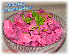 Sałatka obiadowa z buraczków