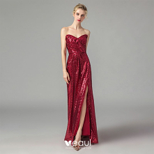 Błyszczące Burgund Cekiny S...