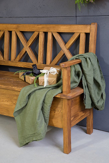 ławka kuchenna woskowana meble-woskowane.com.pl