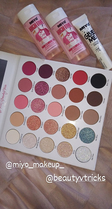 Najlepsza Polska Marka Paleta Miyo beautyvtricks insta glam wedding vibes