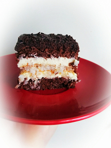 Ciasto kokos w czekoladzie