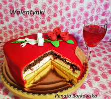 "  Walentynki " torcik .