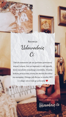 Czytaliście już "Udowodnię Ci"?
Zapraszamy na Instagram sisters_as_books po więcej.