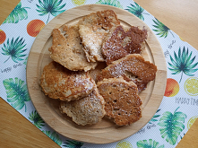 Placuszki z jabłkami - w sam raz na słodkie śniadanie :)