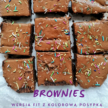 Przepis na pyszne fit brown...