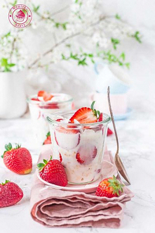 Nocna owsianka kokosowa - Wypieki Beaty