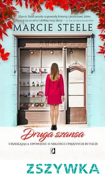 Druga szansa. Ciepła opowieść o miłości i pięknych butach - Marcie SteeleCiepła opowieść o miłości, przyjaźni i pięknych butach
Po kolejnym zawodzie miłosnym Riley wypłakuje się w rękaw koleżance z pracy Sadie, której życie też nie rozpieszcza. Odkąd rok temu zmarł jej mąż, nie umie znaleźć sobie miejsca, a wraz ze zbliżającą się rocznicą jego śmierci jest coraz bardziej rozbita.
Kobiety pracują w salonie z butami w uroczym angielskim miasteczku Hedworth. Gdy pewnego dnia dowiadują się, że sklep stoi na skraju bankructwa, postanawiają go uratować. Stają nie tylko przed utratą etatów, ale także przystani, w której znajdują pocieszenie.
Próbując wdrożyć plan ocalenia salonu, Sadie uświadamia sobie, że być może nastał czas na zmiany. Czy to możliwe, że utrata wszystkiego, co kocha, może być szansą na nowy, lepszy początek? Również w życiu Riley następuje przełom. Kobieta niespodziewanie spotyka na swojej drodze uroczego fotografa Ethana. Czy walka o ukochany sklep z butami może przynieść jej tak długo wyczekiwaną miłość? Czy szansa na nowe życie może być tuż za rogiem?
Magiczna opowieść dla każdej kobiety, która chce się śmiać i płakać oraz odnaleźć prawdziwe uczucie, przyjaźń, pasję i piękne buty.
 
Książka idealna dla fanek Carole Matthews i Amandy Prowse
Druga szansa na miłość to najrzadszy sposób opowiadania. To historia wypełniona ciepłymi i wspaniałymi postaciami, którzy od pierwszej strony staną się twoimi najlepszymi przyjaciółmi”. – Tilly Tennant
Łał! Przeczytałam tę piękną historię w jeden dzień, nie byłam w stanie jej odłożyć! Niesamowicie budująca książka, pełna miłości i przyjaźni nawet w najtrudniejszych chwilach życia. Marcie Steele to autorka, która sprawia, że czytanie staje się dobrą zabawą. – Bibliophile Book Club
Ta książka sprawia, że mam ochotę złapać za szpilki i zorganizować flash moba!… Taki prowokacyjny i jednocześnie serdeczny dodatek do najlepszej książki, jaką miałam okazję przeczytać w tym roku. – The Blossom Twins Blog
Bardzo podobała mi się ta książka, zachwycała od początku do końca… Autorka zachowała właściwą równowagę między lekkimi częściami potraktowanymi z humorem a poważnym kwestiami. W ten sposób stworzyła perfekcyjną historię wdzięczną do czytania. – Shaz’s Book Blog
 O autorce:
Marcie Steele – pseudonim Mel Sherratt, pod którym publikuje romanse, literaturę obyczajową dla kobiet, contemporary fiction. Sama nazywa siebie niepoprawną romantyczką, dlatego główni bohaterowie jej książek to dobrzy ludzie o gołębim sercu...