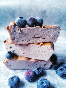 Pyszny fit sernik jagodowy !