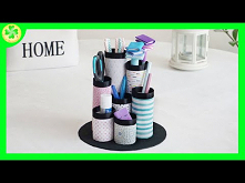 Jak zrobić Organizer z Papierowych Rolek (DIY Tutorial)