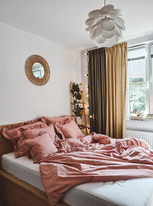 Pościel z falbanką Słodkie Sny od Nasze Domowe Pielesze