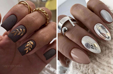 Kochane, sprawdźcie 15 wspaniałych inspiracji i pomysłów na jesienne paznokcie! 