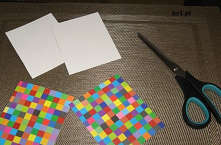 Jak szybko zrobić kolorowe podkładki pod kubek.