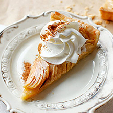 Krucha tarta z jablkami