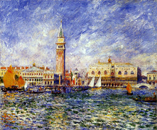 Pierre-Auguste Renoir: Doges' Palace, Venice