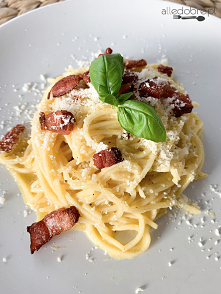 Domowe spaghetti carbonara
