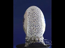 ażurowa pisanka suszone kwi...