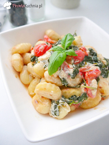 Gnocchi z mozzarellą w 15 minut