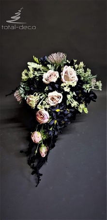 Nowoczesne bukiety na cment...