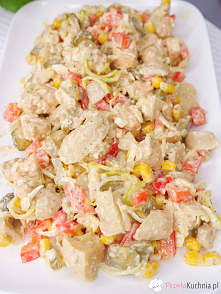 Sałatka leniwej gospodyni przepis